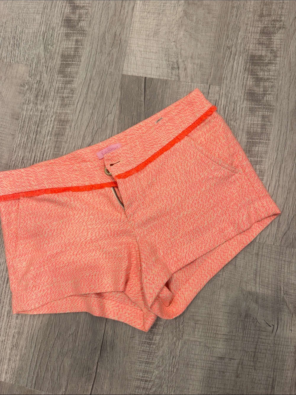 Lilly Pulitzer Coral Orange Shorts